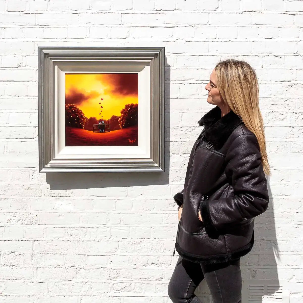 Sunset Dreaming - Original - Original - SOLD by artist David Renshaw - Wyecliffe Galleries