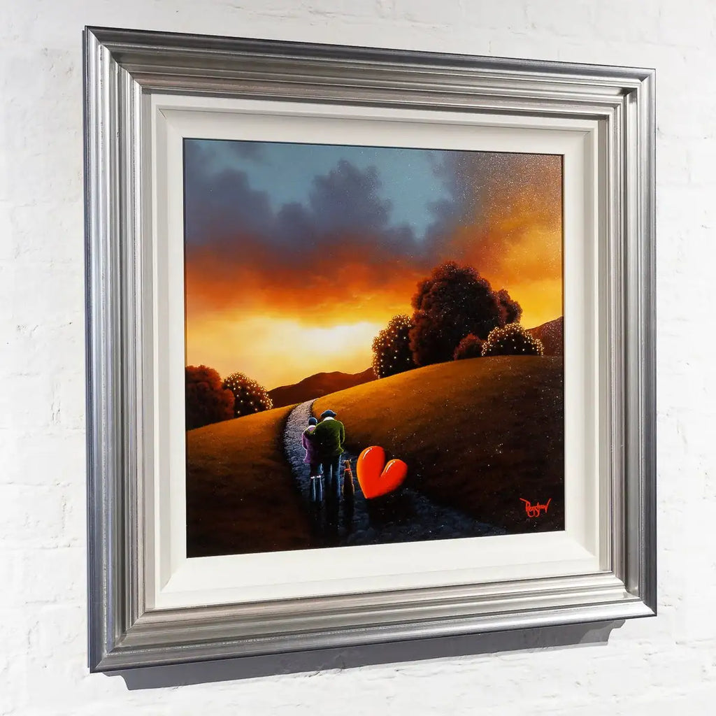 Sunset Gaze - Original - SOLD by artist David Renshaw - Wyecliffe Galleries