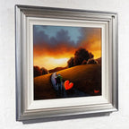 Sunset Gaze - Original - SOLD by artist David Renshaw - Wyecliffe Galleries