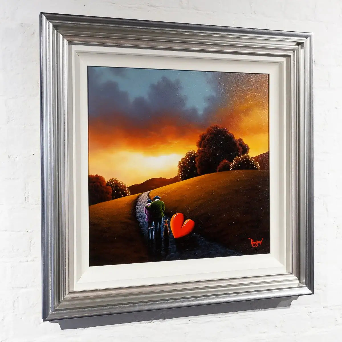 Sunset Gaze - Original - SOLD by artist David Renshaw - Wyecliffe Galleries