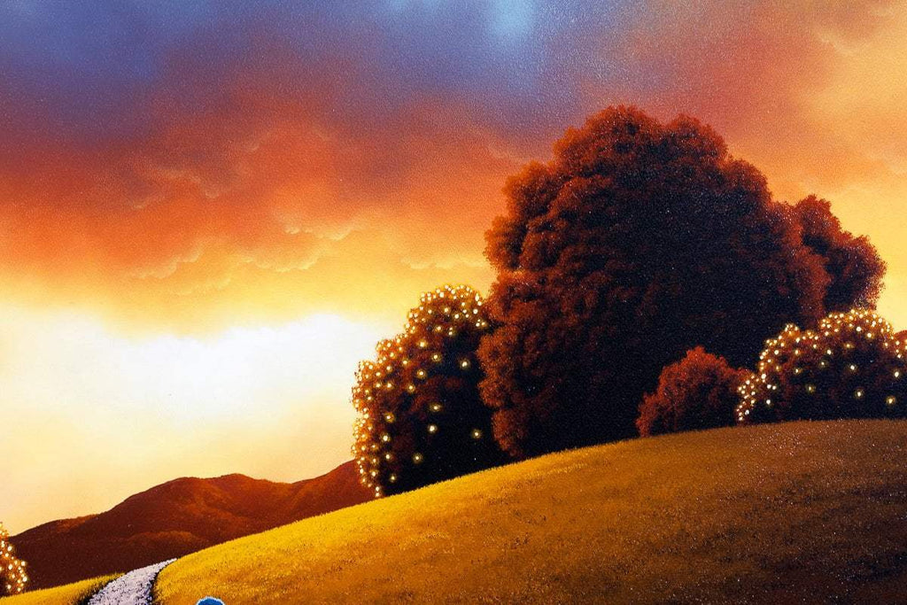 Sunset Gaze - Original - SOLD by artist David Renshaw - Wyecliffe Galleries