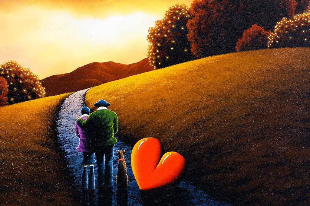 Sunset Gaze - Original - SOLD by artist David Renshaw - Wyecliffe Galleries