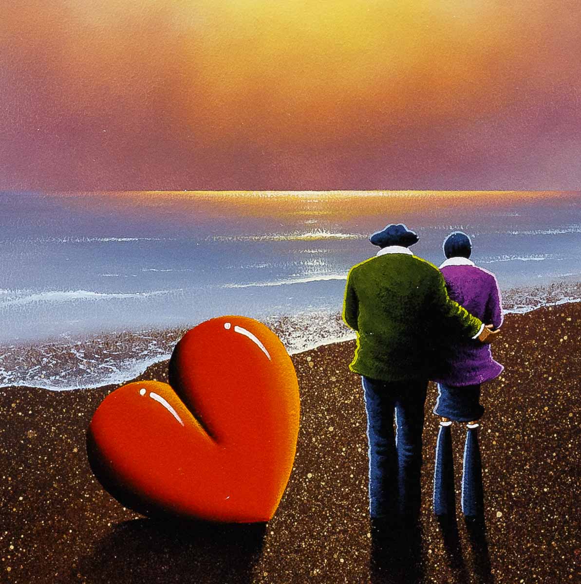Sunset Love - Original David Renshaw Original