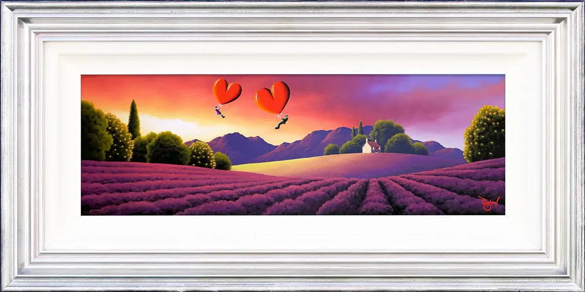 Taking Our Love To New Heights - Original - SOLD by artist David Renshaw - Wyecliffe Galleries