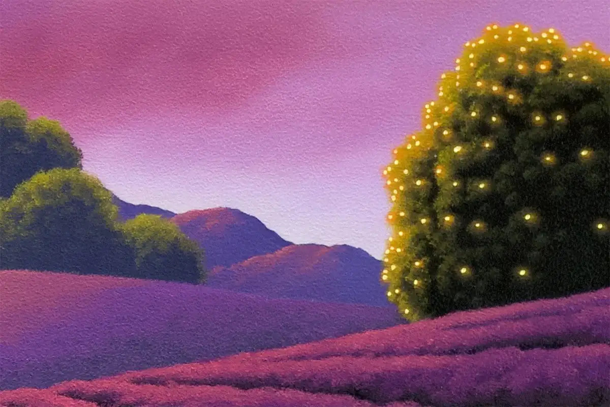 Taking Our Love To New Heights - Original - SOLD by artist David Renshaw - Wyecliffe Galleries