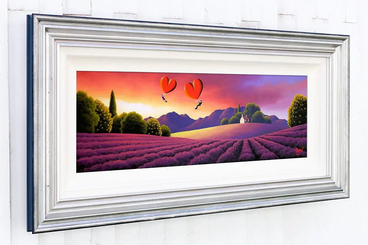 Taking Our Love To New Heights - Original - SOLD by artist David Renshaw - Wyecliffe Galleries