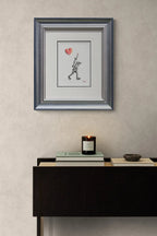 Taxi for Doris - Original Sketch - SOLD by artist David Renshaw - Wyecliffe Galleries