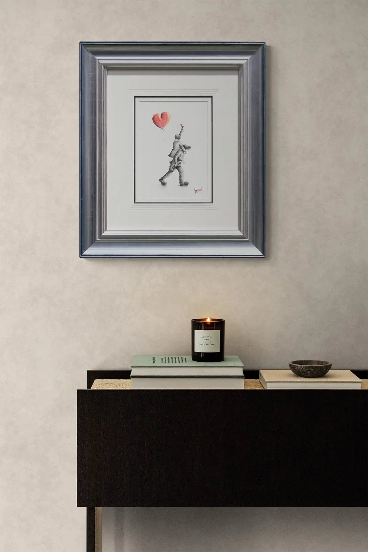 Taxi for Doris - Original Sketch - SOLD by artist David Renshaw - Wyecliffe Galleries