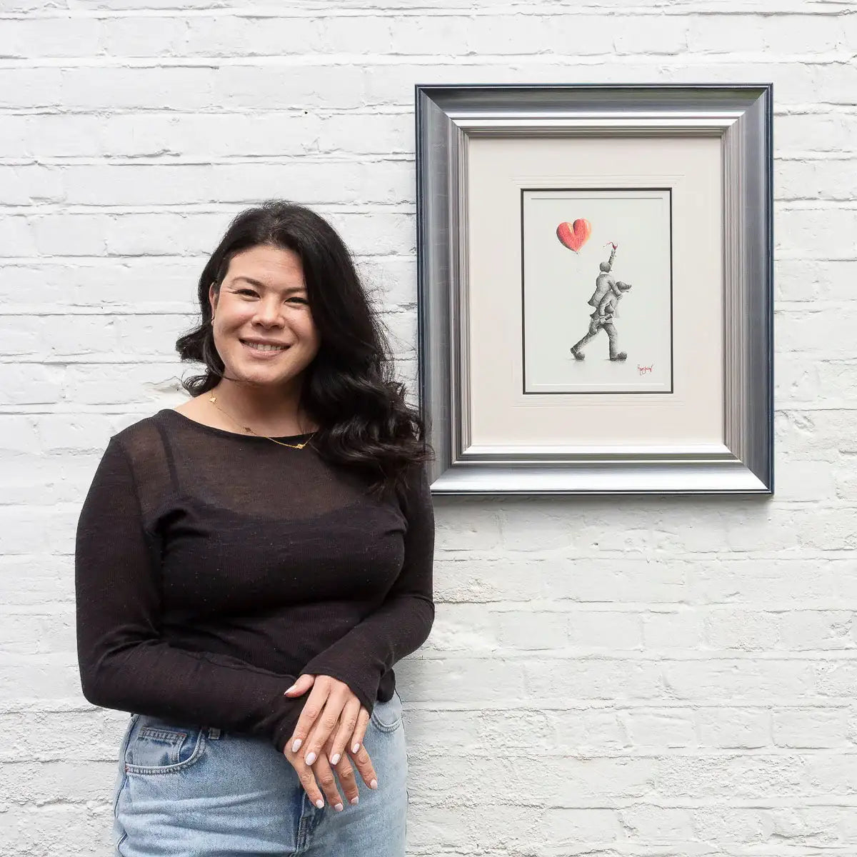 Taxi for Doris - Original Sketch - SOLD by artist David Renshaw - Wyecliffe Galleries