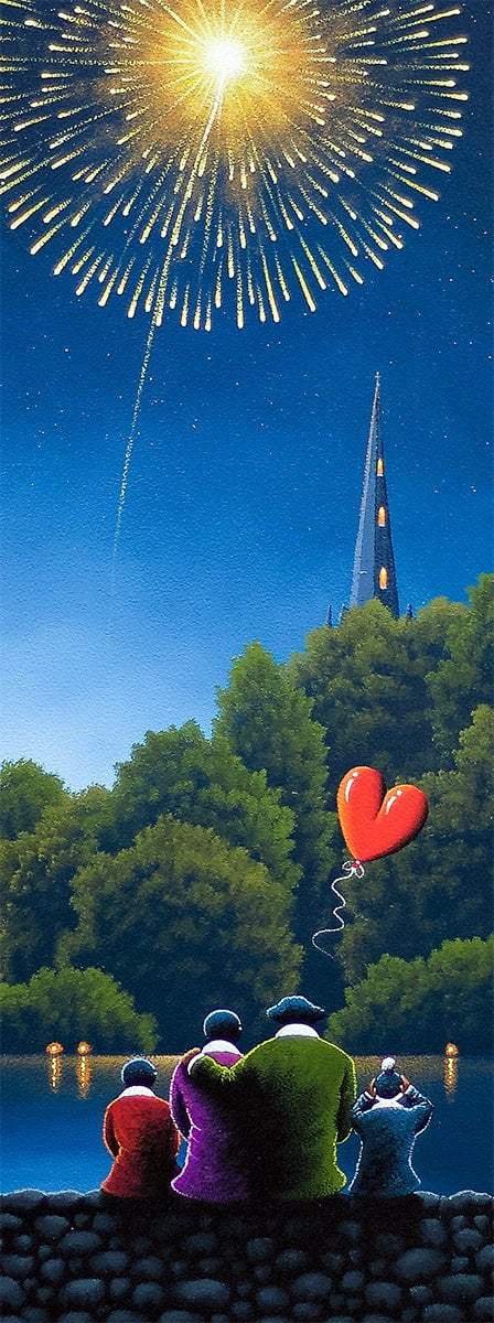 The Greatest Gift - Original - SOLD by artist David Renshaw - Wyecliffe Galleries
