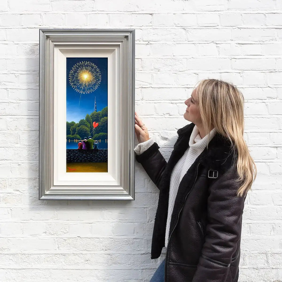 The Greatest Gift - Original - SOLD by artist David Renshaw - Wyecliffe Galleries