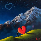 The Higher The Mountain, The Deeper Our Love - Original - SOLD by artist David Renshaw - Wyecliffe Galleries