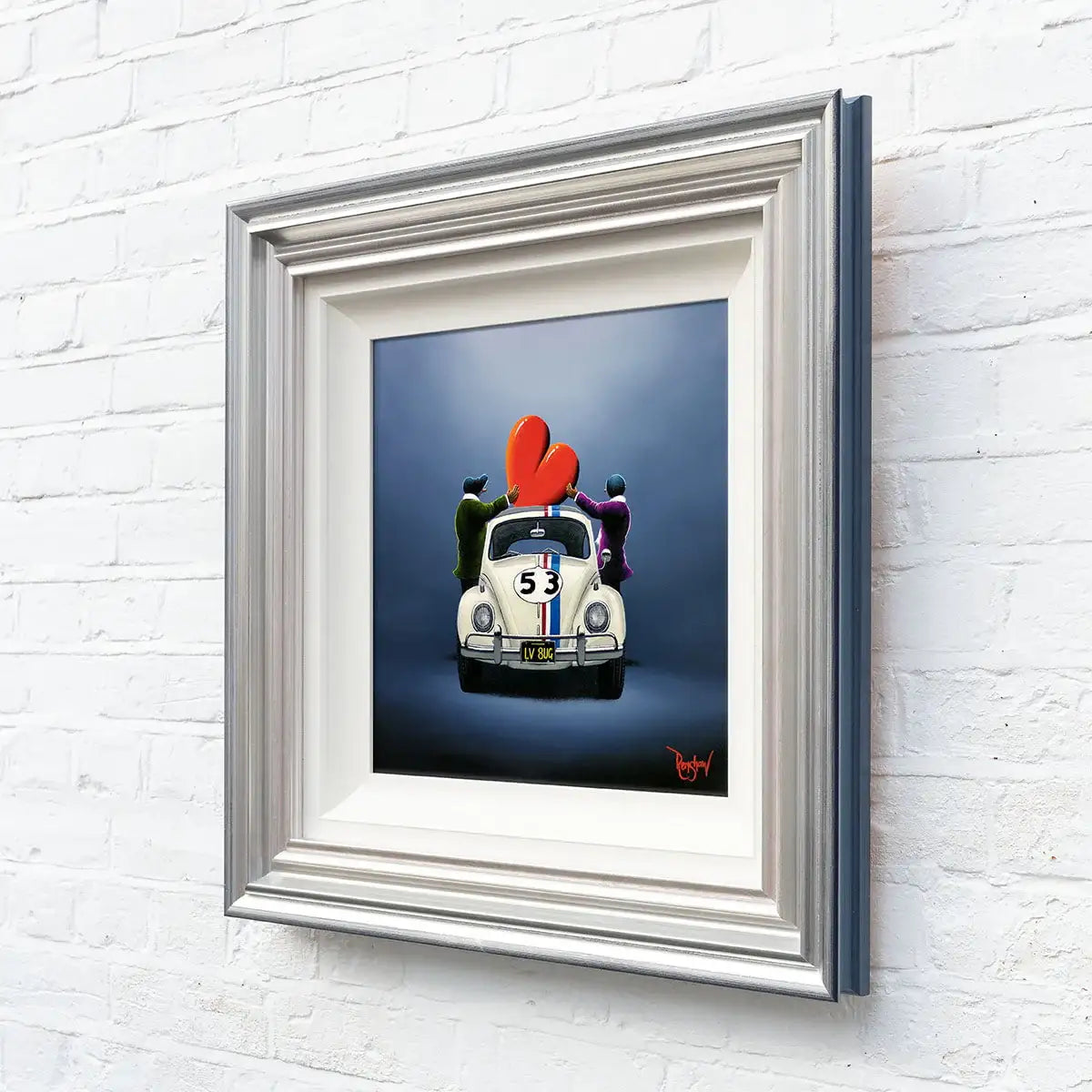 The Love Bug - Original - SOLD by artist David Renshaw - Wyecliffe Galleries