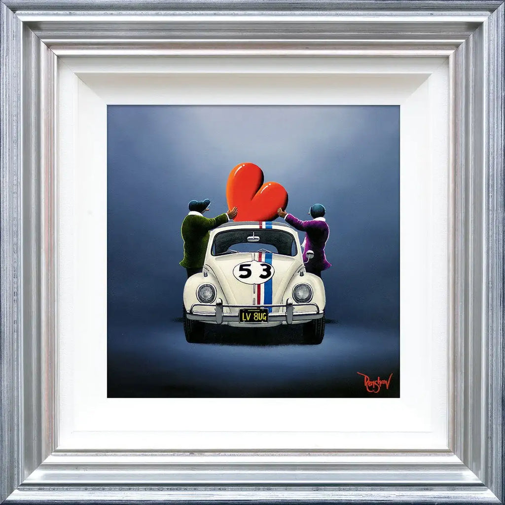 The Love Bug - Original - SOLD by artist David Renshaw - Wyecliffe Galleries