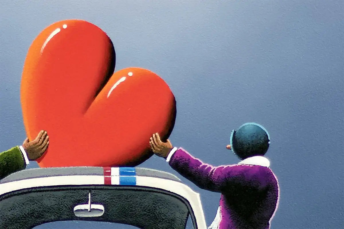 The Love Bug - Original - SOLD by artist David Renshaw - Wyecliffe Galleries