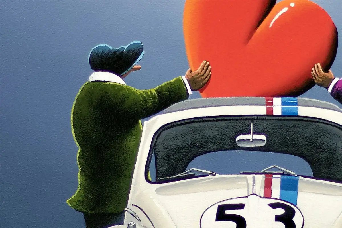 The Love Bug - Original - SOLD by artist David Renshaw - Wyecliffe Galleries