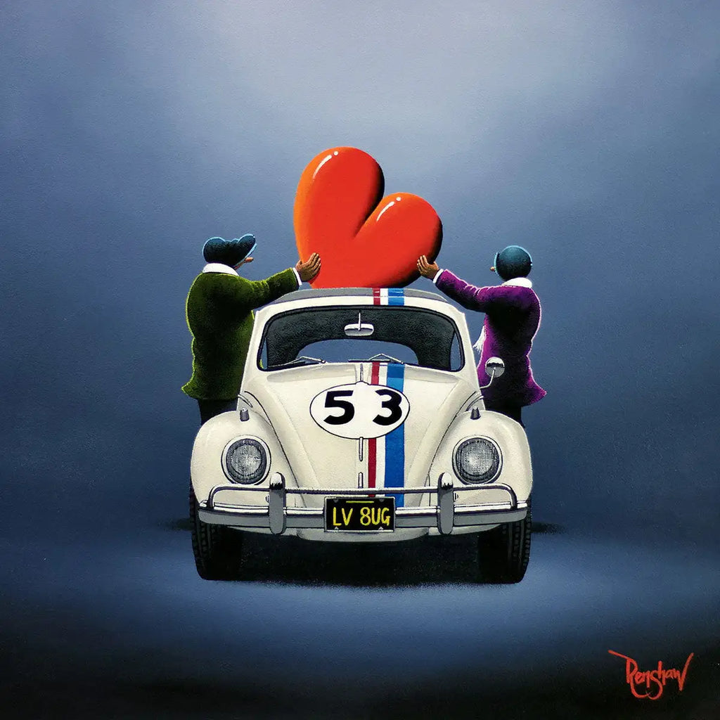 The Love Bug - Original - SOLD by artist David Renshaw - Wyecliffe Galleries