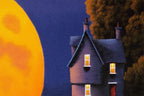 The Moon Resting In Our Special Place We Call Home - Original by artist David Renshaw - Wyecliffe Galleries