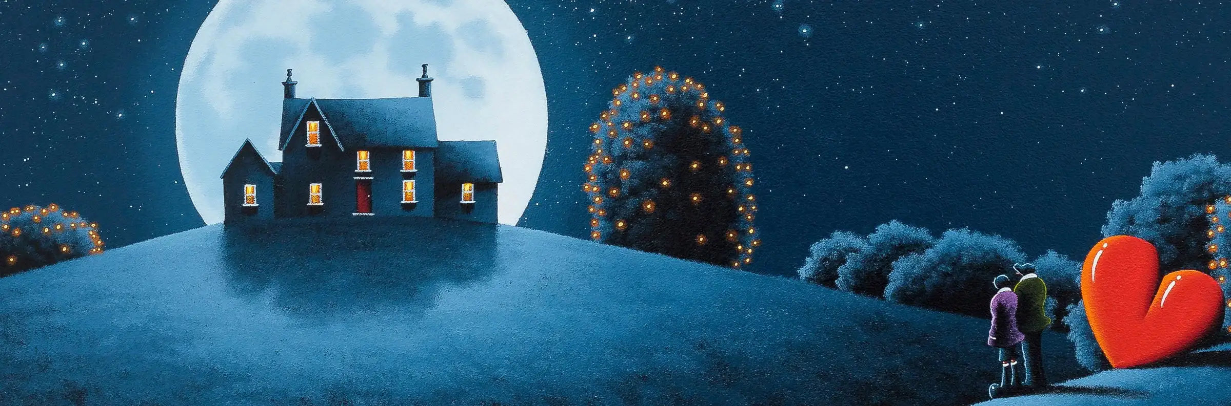 The Place We Call Home - Original - SOLD by artist David Renshaw - Wyecliffe Galleries