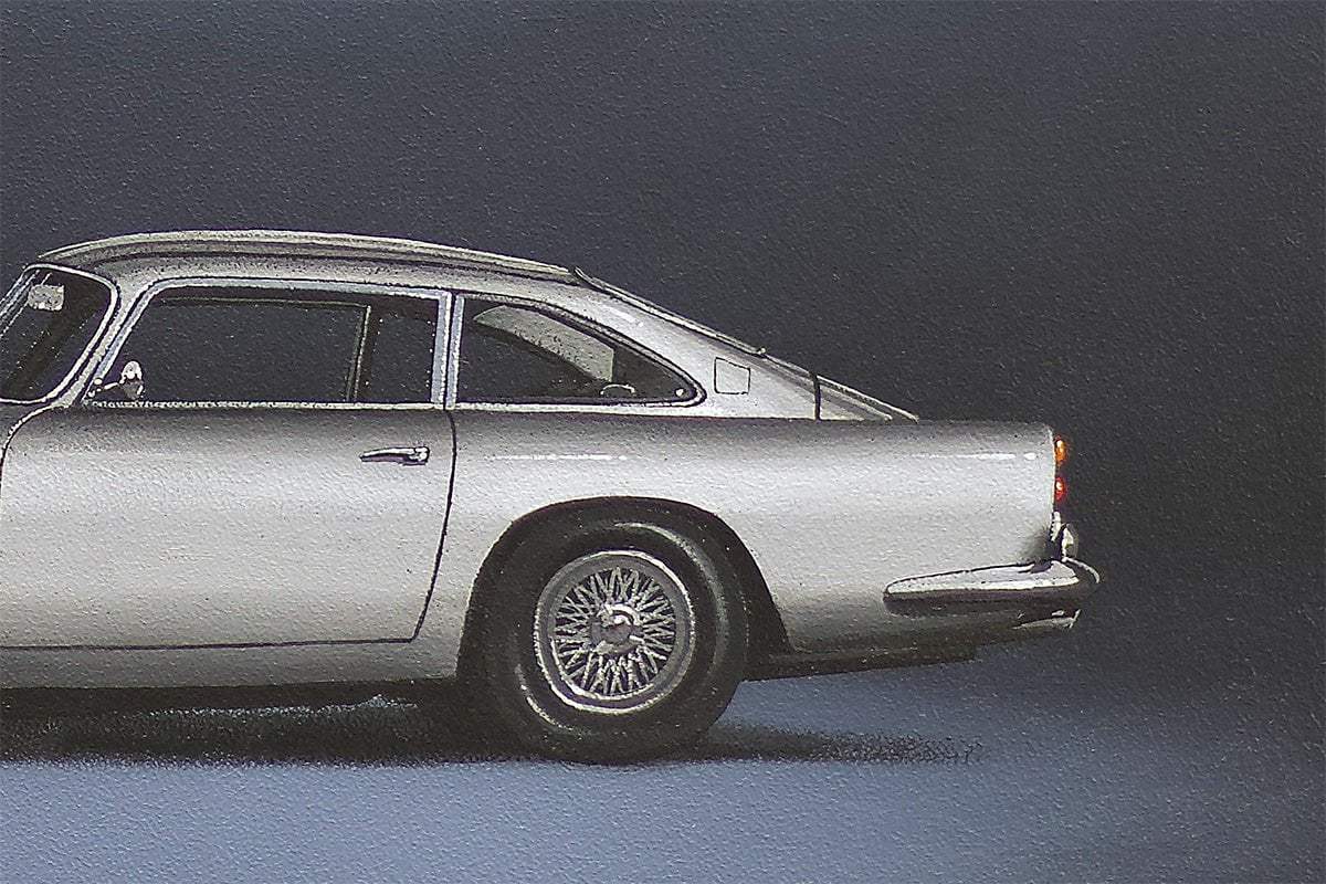 The Secret Service Of Love - Original - SOLD by artist David Renshaw - Wyecliffe Galleries