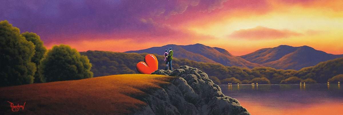 The Spectrum Of Love - Original - SOLD by artist David Renshaw - Wyecliffe Galleries