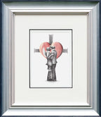 The Star-Crossed Lovers - Original Sketch - SOLD by artist David Renshaw - Wyecliffe Galleries