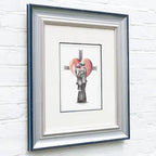 The Star-Crossed Lovers - Original Sketch - SOLD by artist David Renshaw - Wyecliffe Galleries