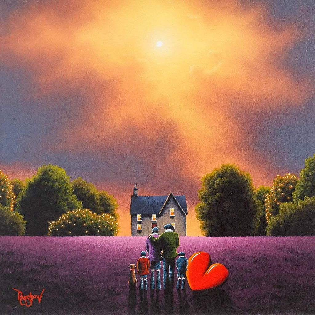 There Is Nothing Like Home - Original - SOLD by artist David Renshaw - Wyecliffe Galleries