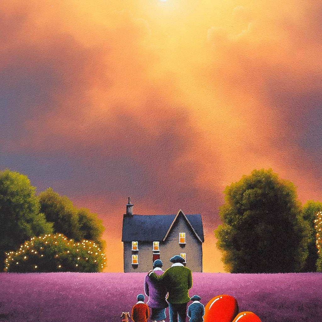 There Is Nothing Like Home - Original - SOLD by artist David Renshaw - Wyecliffe Galleries