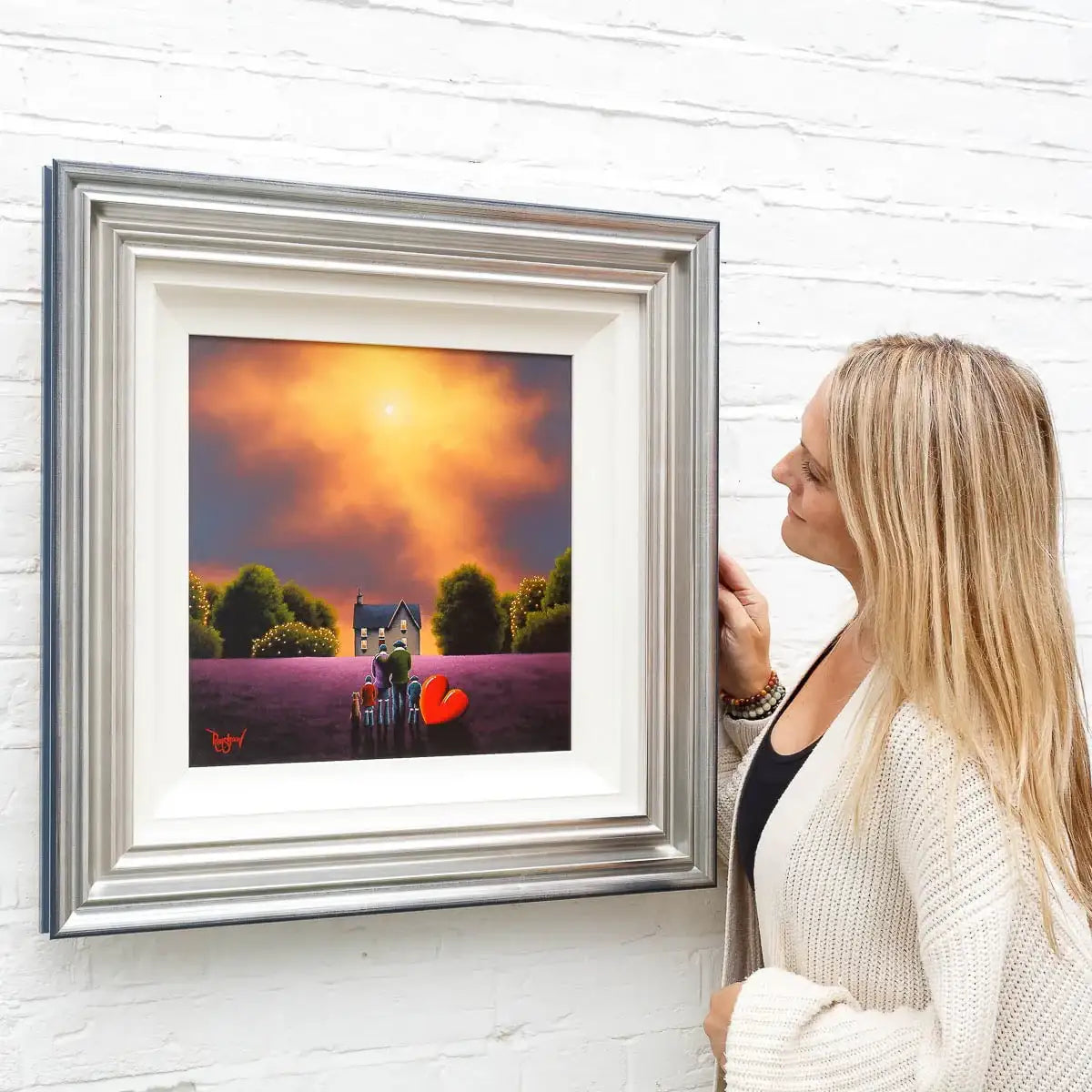 There Is Nothing Like Home - Original - SOLD by artist David Renshaw - Wyecliffe Galleries