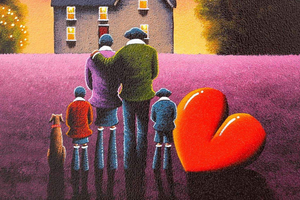There Is Nothing Like Home - Original - SOLD by artist David Renshaw - Wyecliffe Galleries