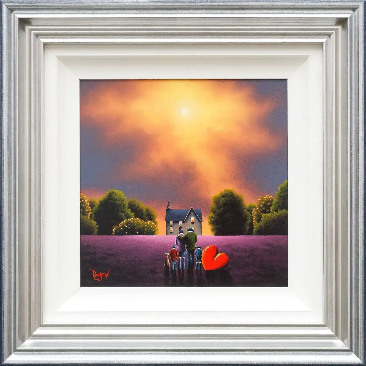 There Is Nothing Like Home - Original - SOLD by artist David Renshaw - Wyecliffe Galleries