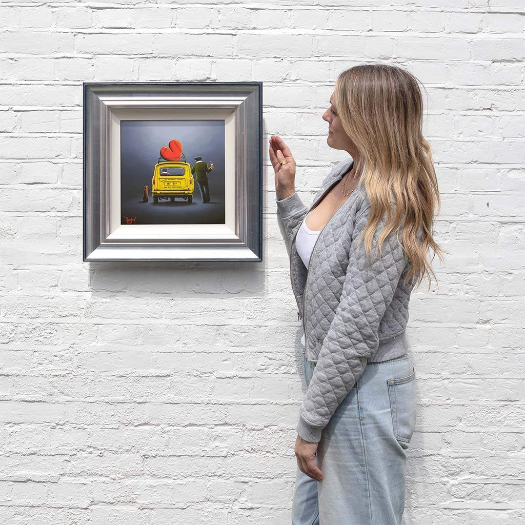 This Time Next Year, We'll Be Millionaires - Edition by artist David Renshaw - Wyecliffe Galleries