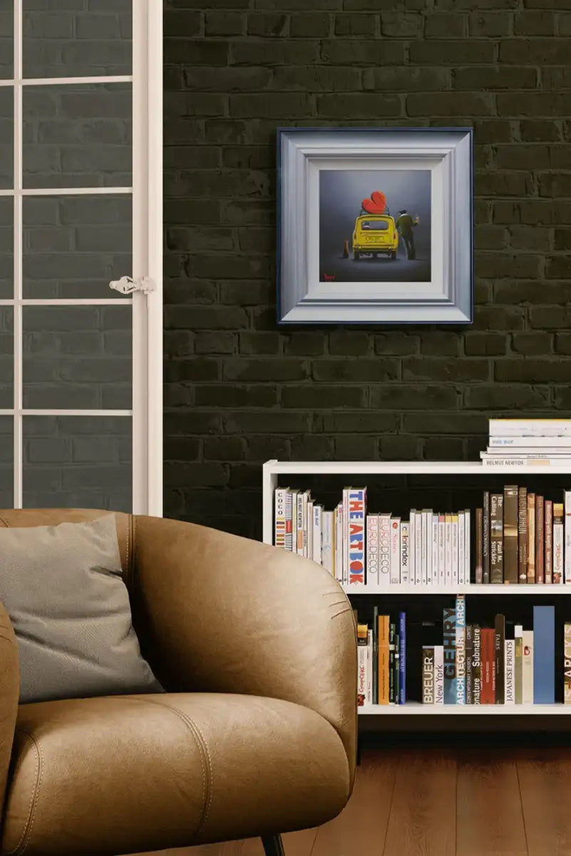 This Time Next Year, We'll Be Millionaires - Edition by artist David Renshaw - Wyecliffe Galleries