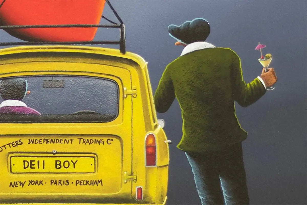 This Time Next Year, We'll Be Millionaires - Edition by artist David Renshaw - Wyecliffe Galleries