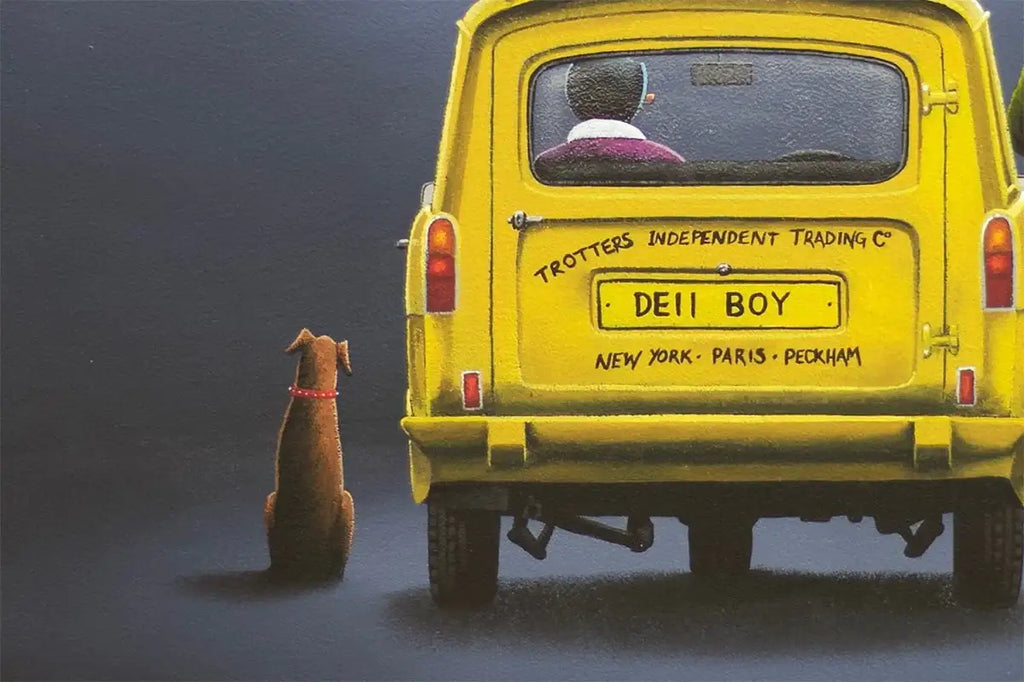 This Time Next Year, We'll Be Millionaires - Edition by artist David Renshaw - Wyecliffe Galleries