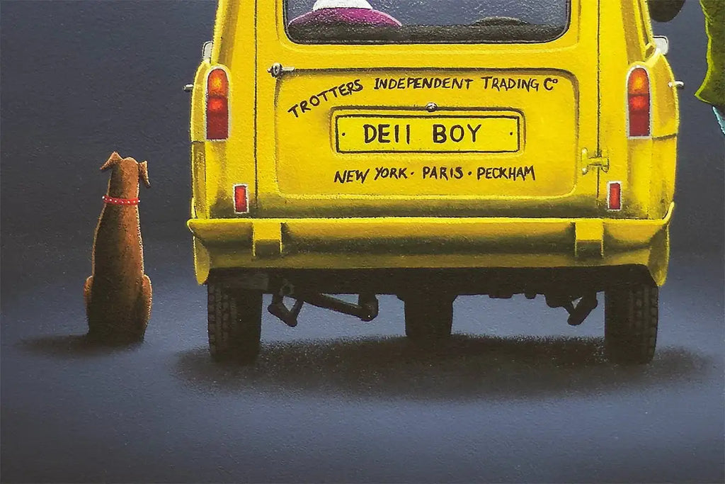 This Time Next Year, We'll Be Millionaires! - Original - SOLD by artist David Renshaw - Wyecliffe Galleries