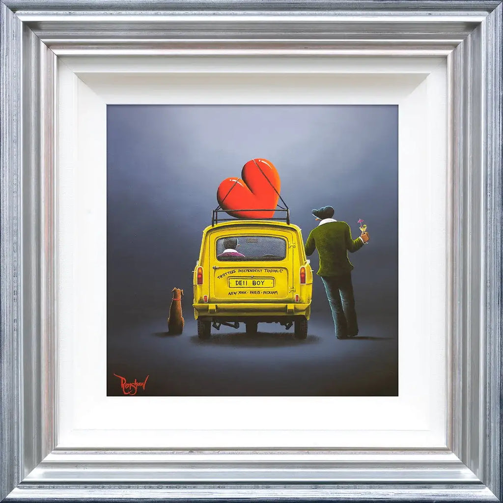 This Time Next Year, We'll Be Millionaires! - Original - SOLD by artist David Renshaw - Wyecliffe Galleries