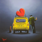 This Time Next Year, We'll Be Millionaires! - Original - SOLD by artist David Renshaw - Wyecliffe Galleries