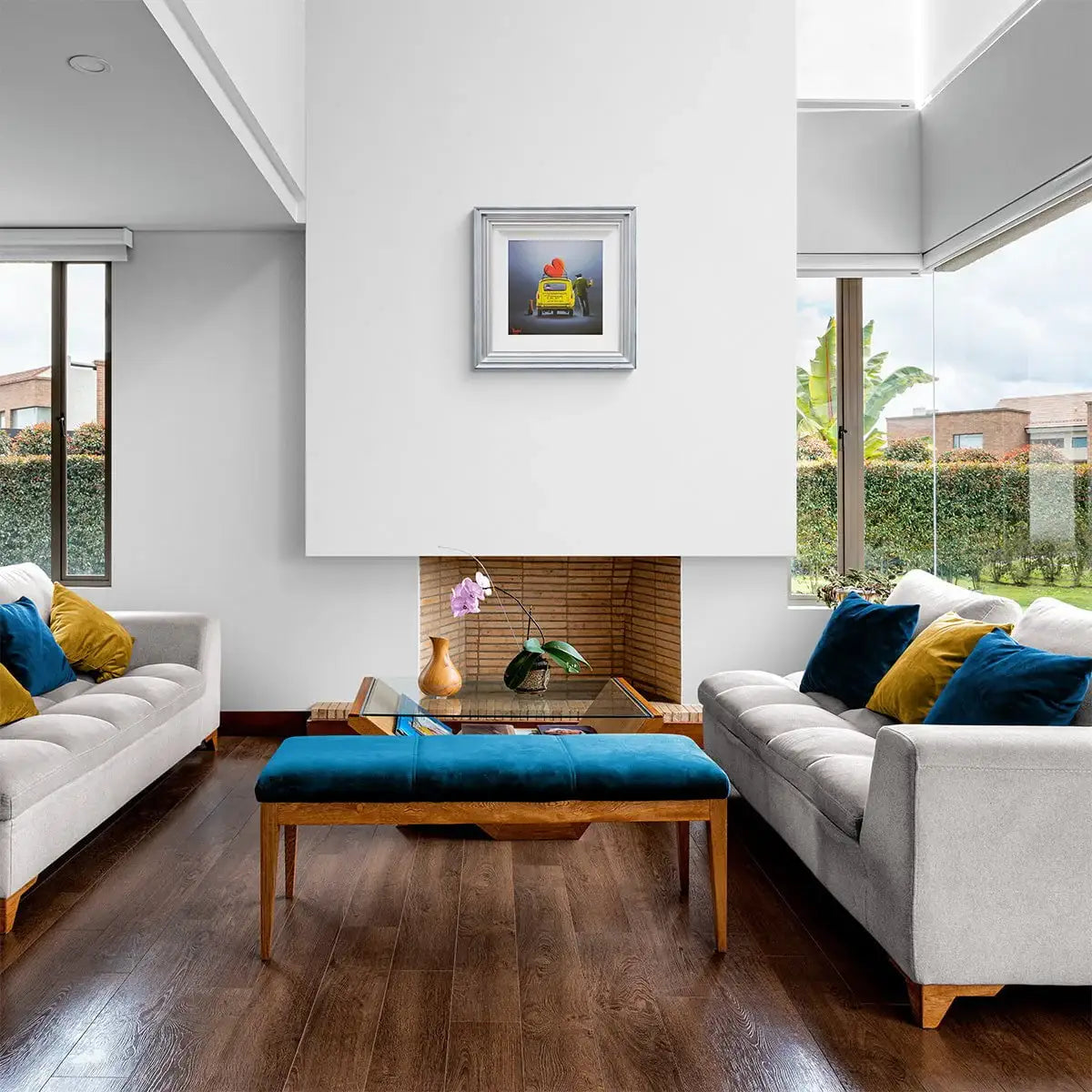 This Time Next Year, We'll Be Millionaires! - Original - SOLD by artist David Renshaw - Wyecliffe Galleries