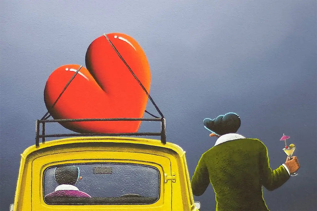 This Time Next Year, We'll Be Millionaires! - Original - SOLD by artist David Renshaw - Wyecliffe Galleries