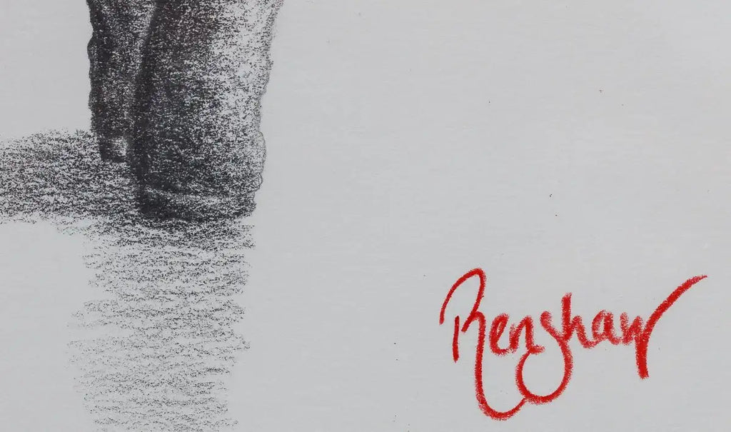 Tipsy Tuesday - Original Sketch - SOLD by artist David Renshaw - Wyecliffe Galleries