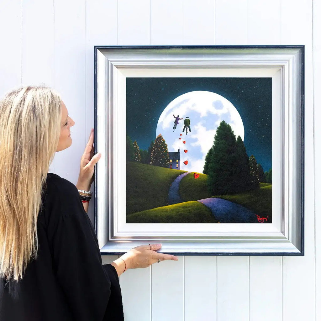 To the Moon and Back - Artist Proof - SOLD by artist David Renshaw - Wyecliffe Galleries