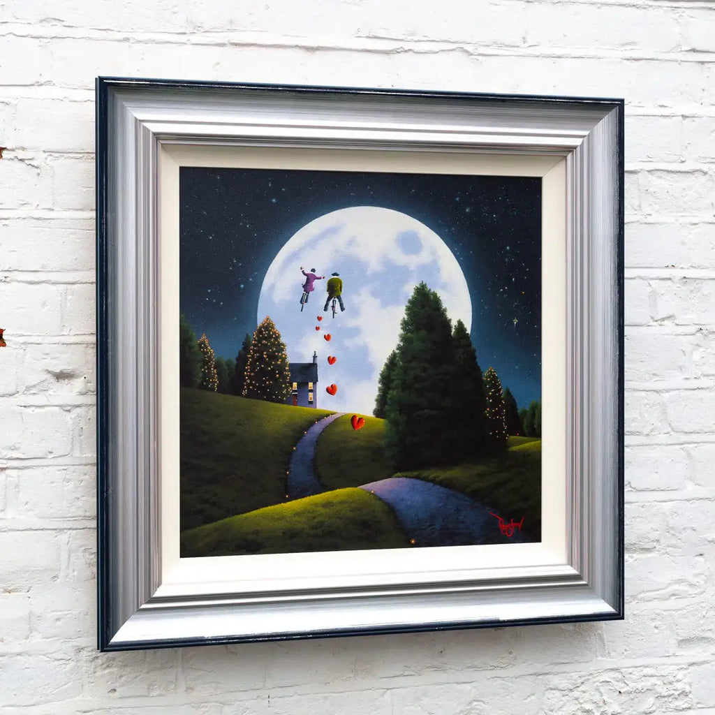 To the Moon and Back - Artist Proof - SOLD by artist David Renshaw - Wyecliffe Galleries