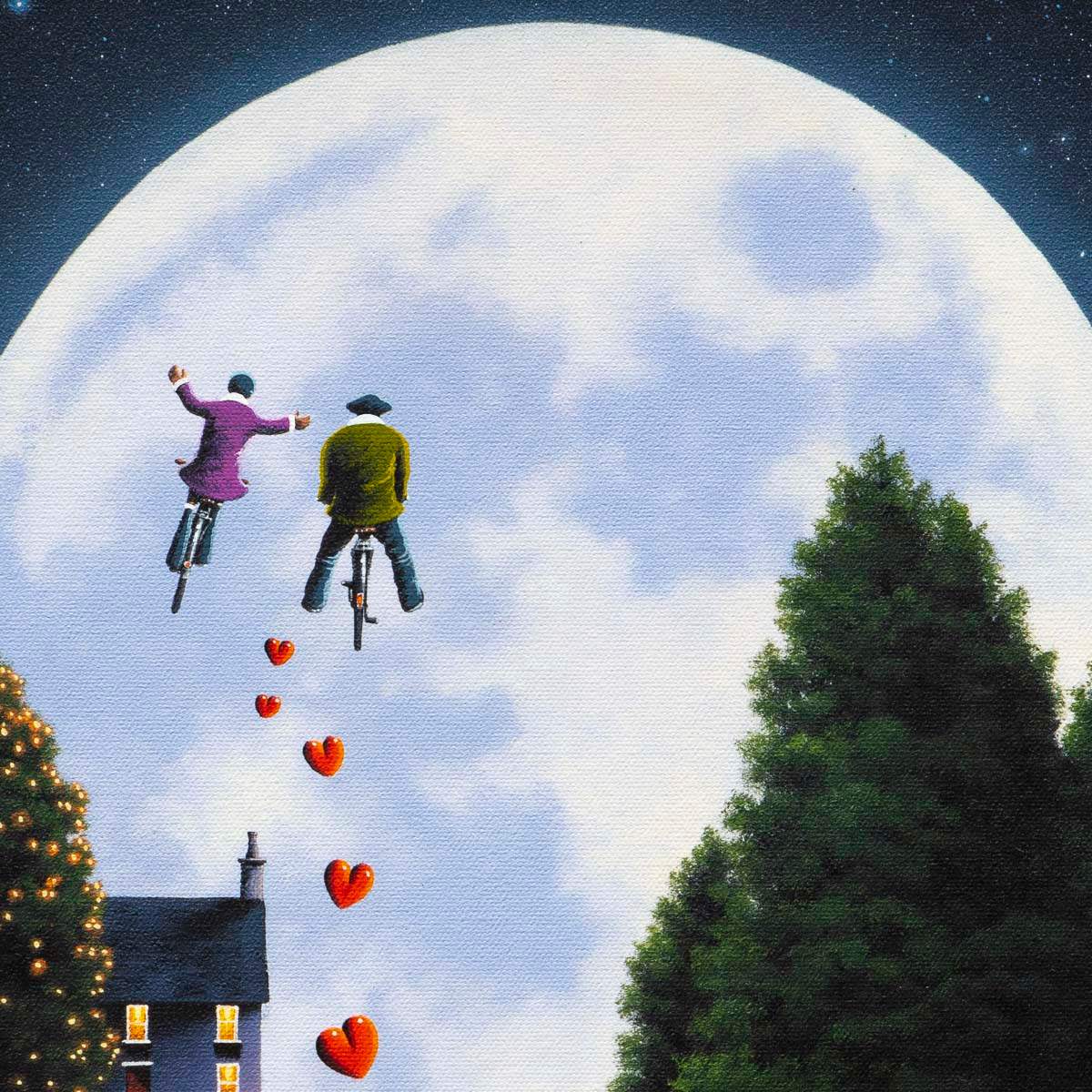 To the Moon and Back - Boutique Edition by artist David Renshaw - Wyecliffe Galleries