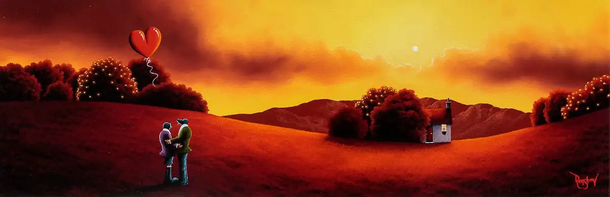 Together, and by Your Side - Original - SOLD by artist David Renshaw - Wyecliffe Galleries