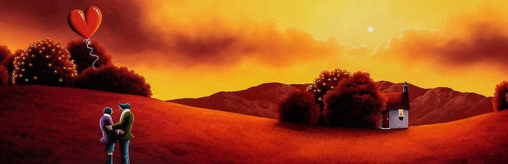 Together, and by Your Side - Original - SOLD by artist David Renshaw - Wyecliffe Galleries