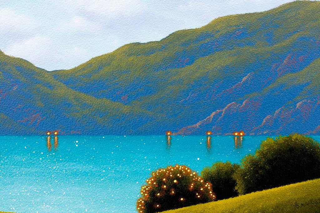 Tranquil Love - Original - SOLD by artist David Renshaw - Wyecliffe Galleries