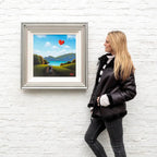 Tranquil Love - Original - SOLD by artist David Renshaw - Wyecliffe Galleries