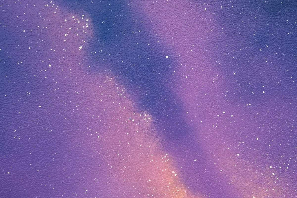 Twinkling Night Sky - Original - SOLD by artist David Renshaw - Wyecliffe Galleries